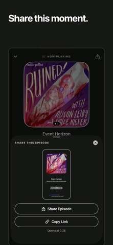 Parasocial: A Podcast Player iPhone screenshot 7