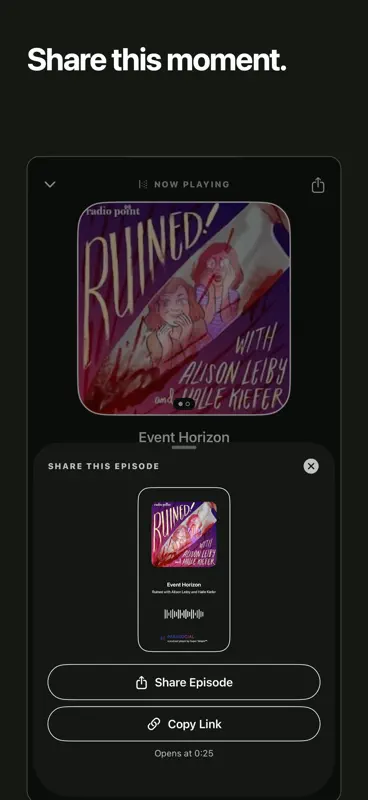 Parasocial: A Podcast Player screenshot 7 of 9