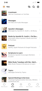Trinidad Christian Center APP screenshot 2