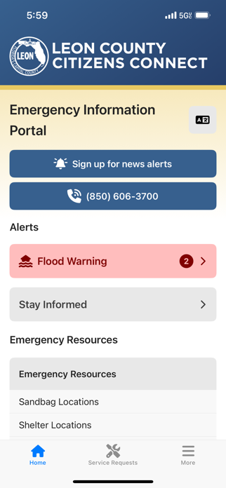 Leon County Citizens Connect Screenshot 1 of 3