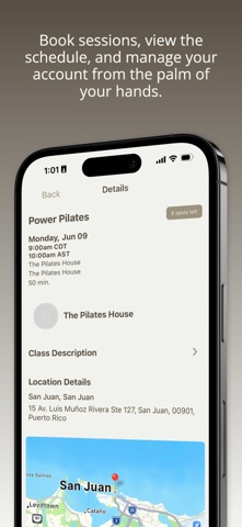 The Pilates House iPhone screenshot