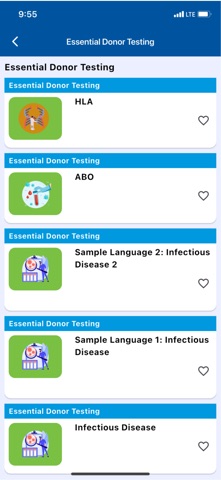 Donor Pedia iPhone screenshot