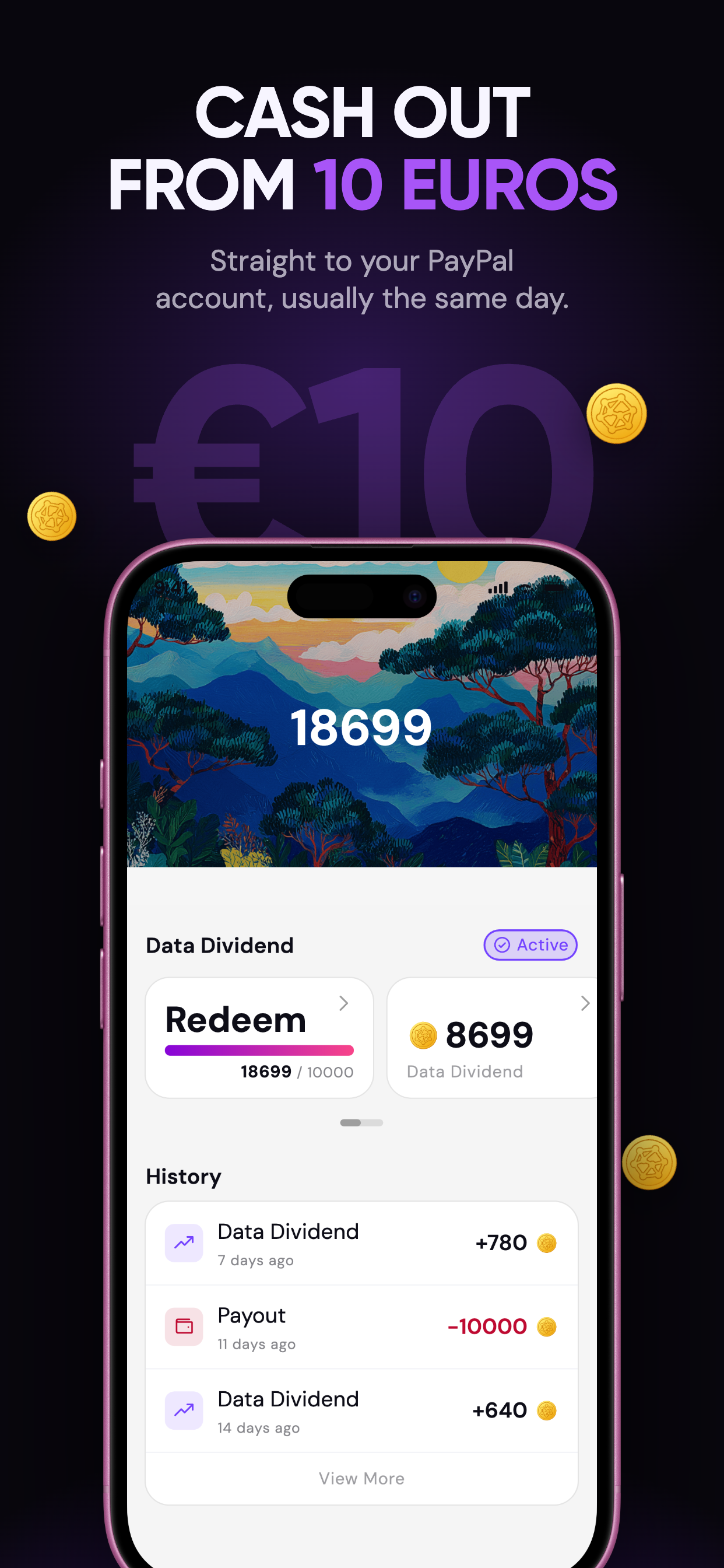Datapods: Money for Your Data screenshot 2