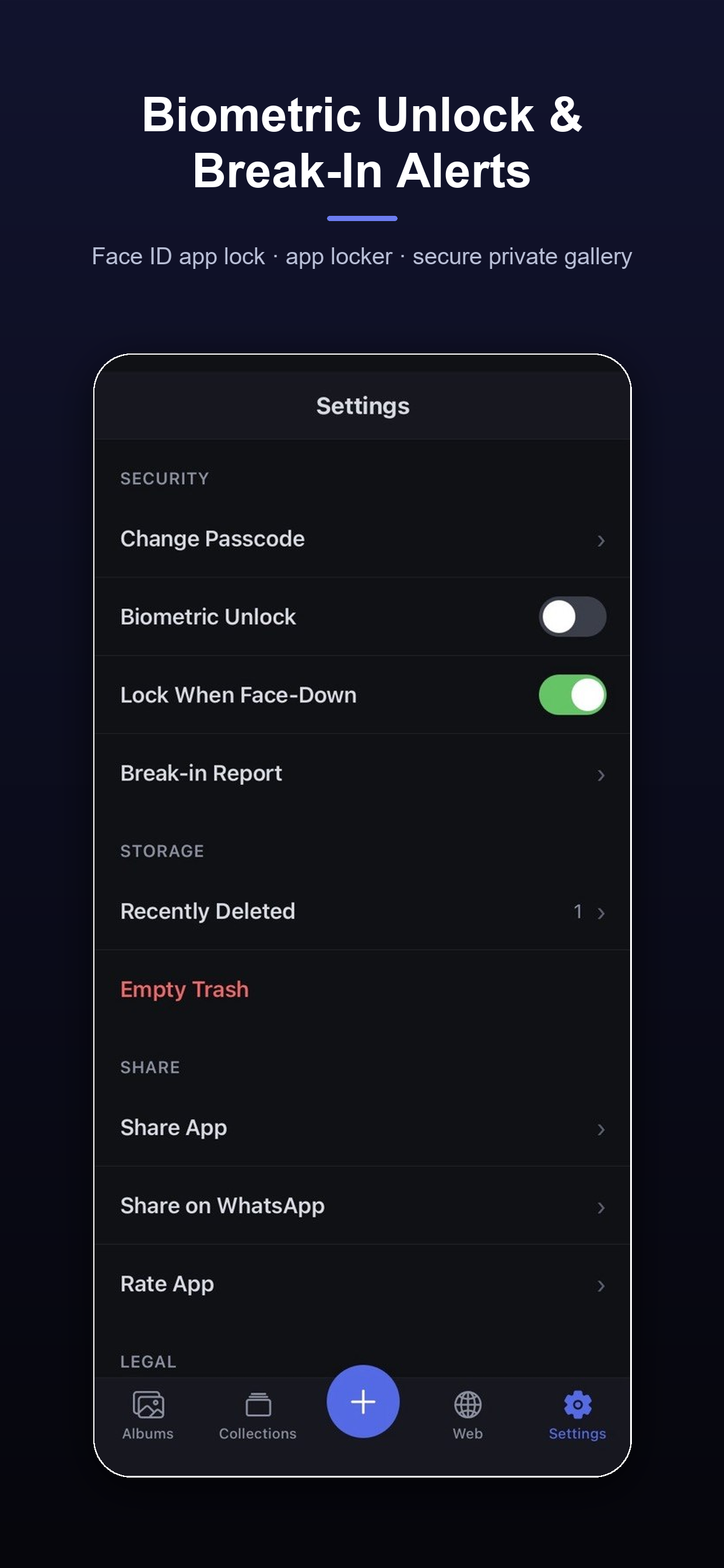 Photos Lock: Hide Photo Vault screenshot 3
