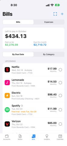 PayView: Bill Tracker screenshot 3