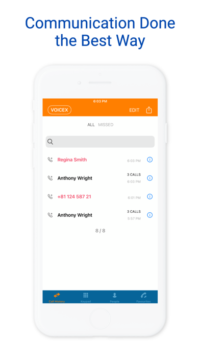 Screenshot 3 of VoiceXモバイル App