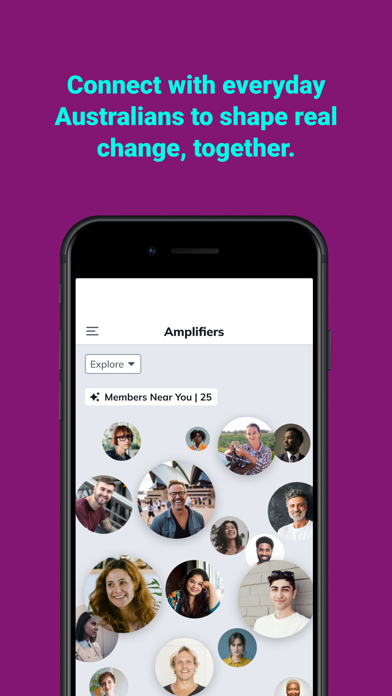 AMPLIFY Australia app screenshot