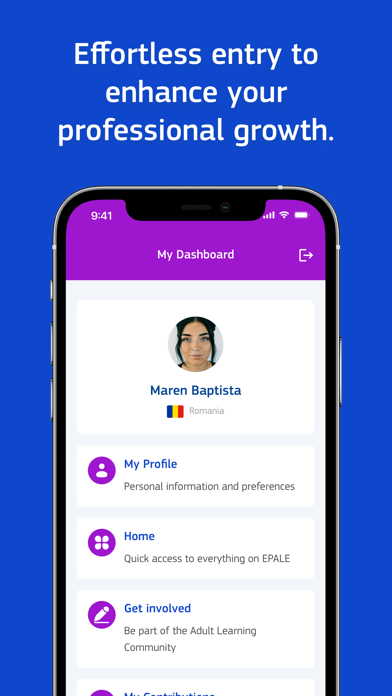 EPALE Adult Learning in Europe Screenshot