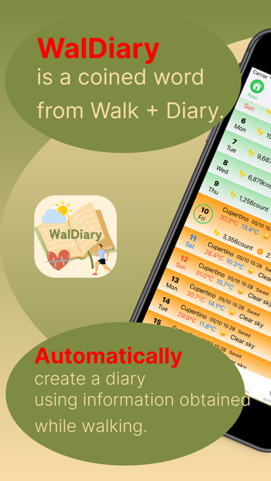 WalDiary Screenshot