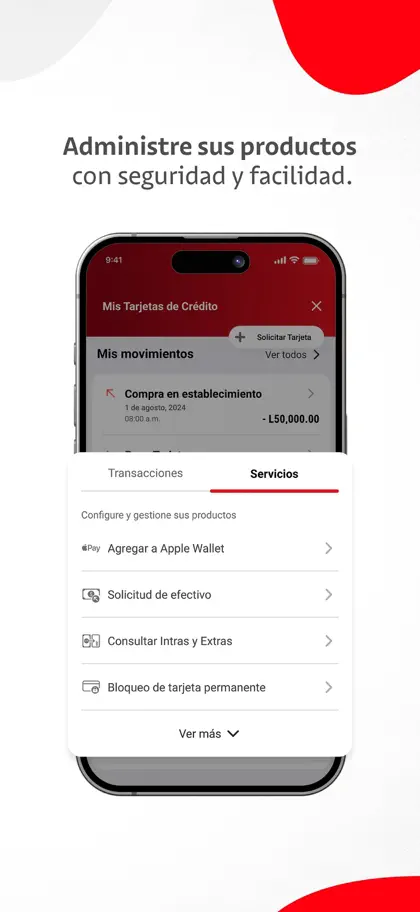 Screenshot 3 von 3 zu Davivienda Honduras