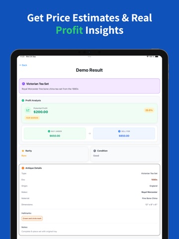 FlipLens: Value Identifier iPad screenshot