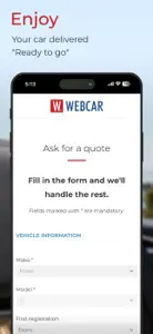 WEBCAR: Your online car dealer screenshot #5 for iPhone