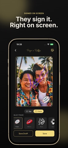 Sign a Selfie: Celeb Signed screenshot 2