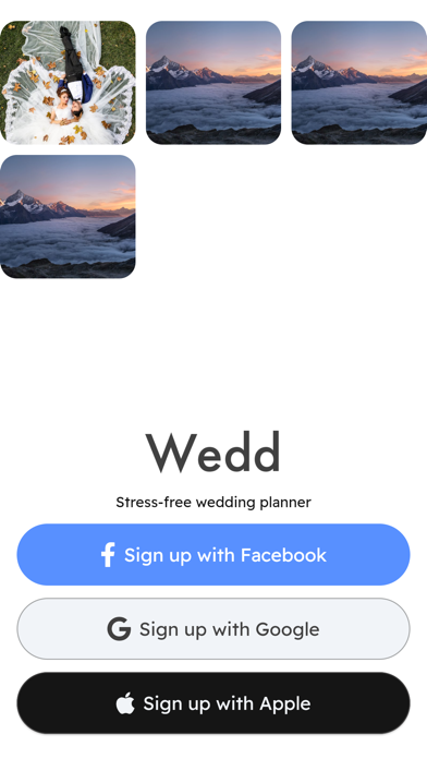 Wedd - DIY Wedding Planner Screenshot