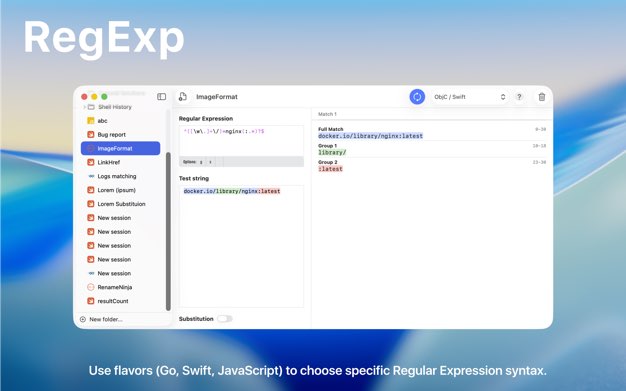 RegExp Screenshot 1