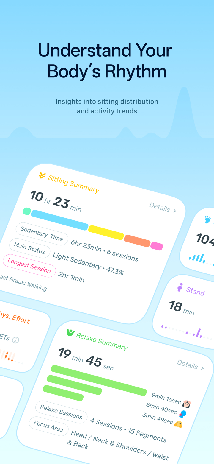 Relaxo:Sitting Reminder screenshot 5