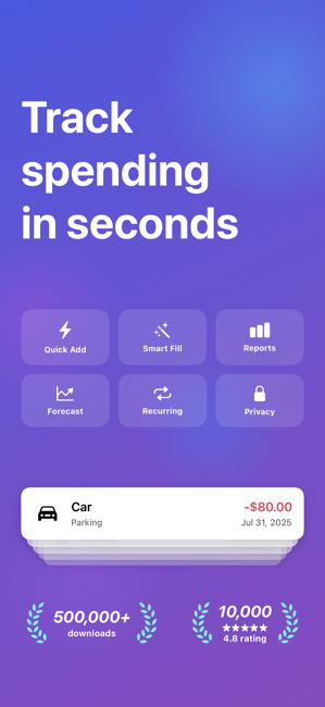 Coins - Spending Tracker Screenshot