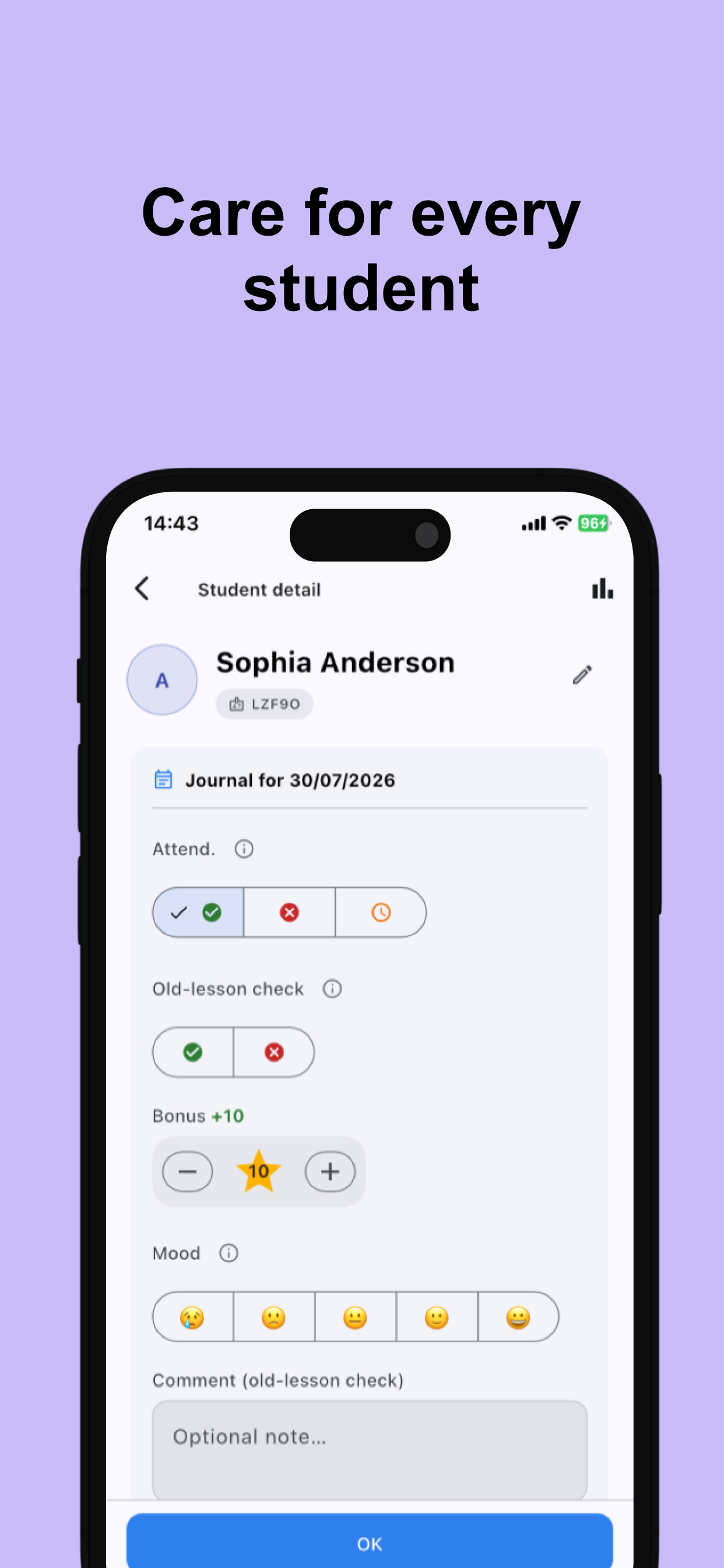 Chalkbook: Teacher Gradebook screenshot 3