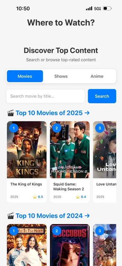 Where To Watch | Movies screenshot 4