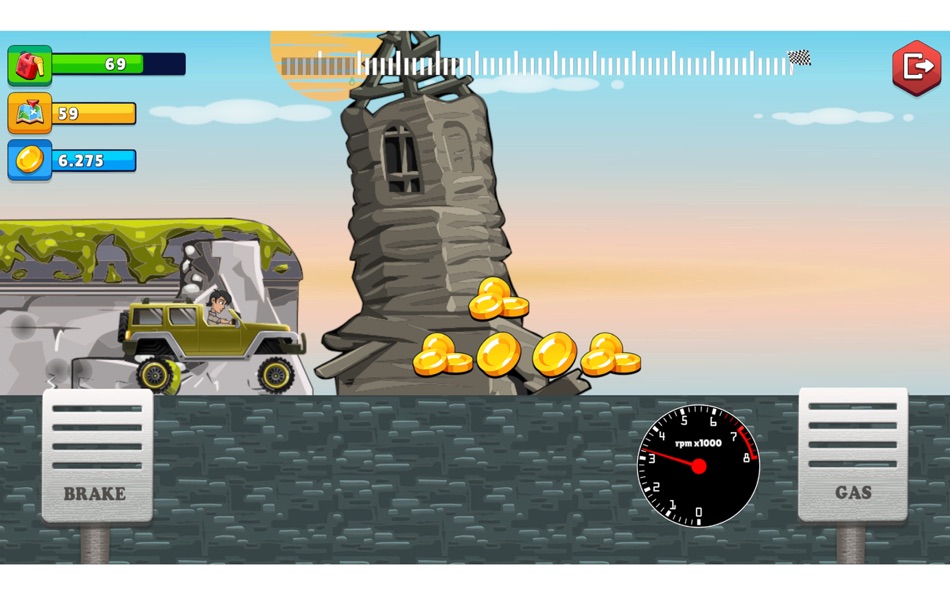 #7. Crazy Mountain Climbing Pro (macOS) By: Caner Bacaksz