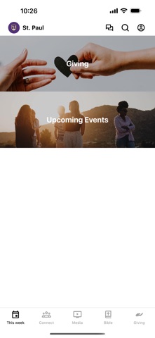St. Paul Olive Branch iPhone screenshot