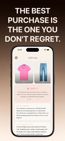 Niam: AI Outfit & Style Check iPhone screenshot
