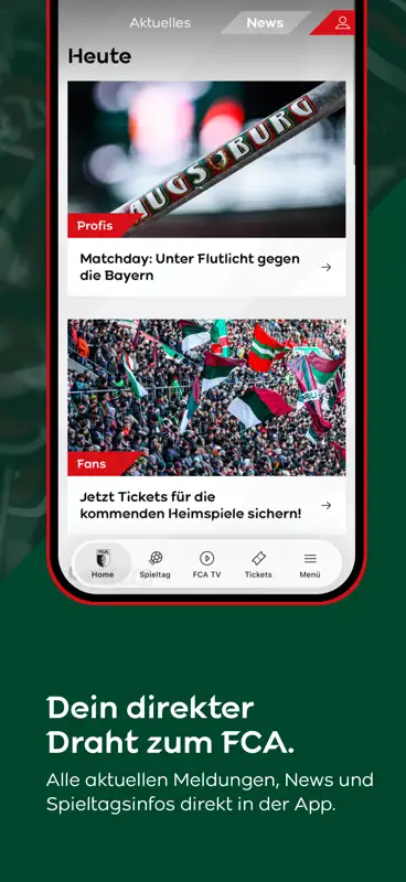FC Augsburg 1907 screenshot 5 of 9