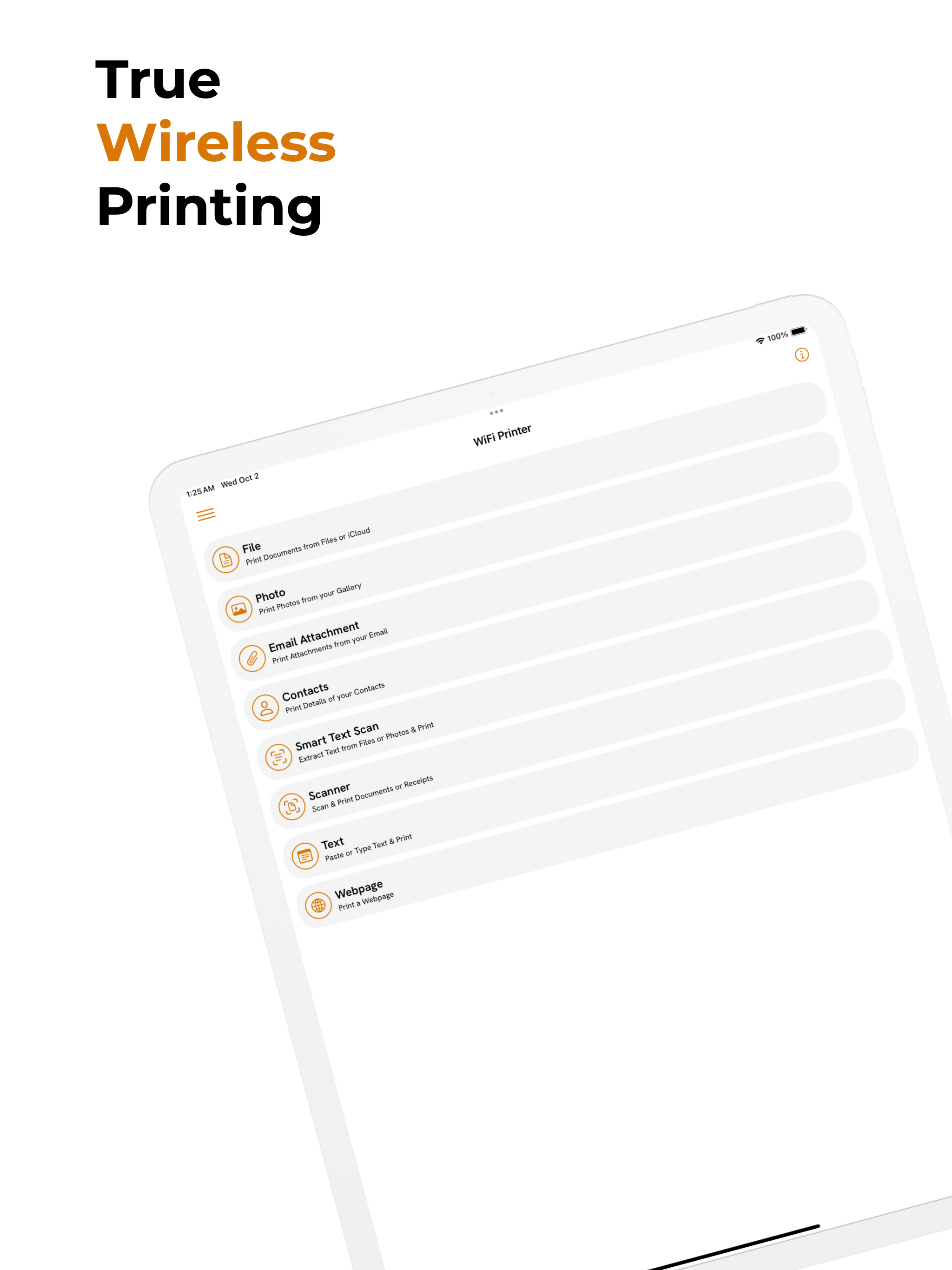Smart Printer: Mobile Scan