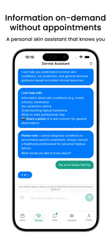 Dermie: AI Skin Tracker Screenshot 4 of 8