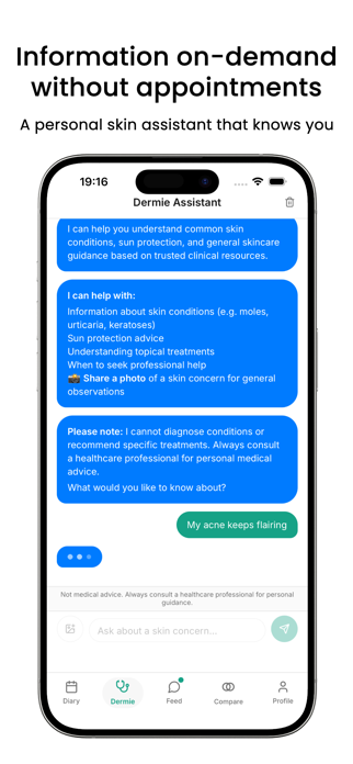 Dermie: AI Skin Tracker Screenshot 4 of 8