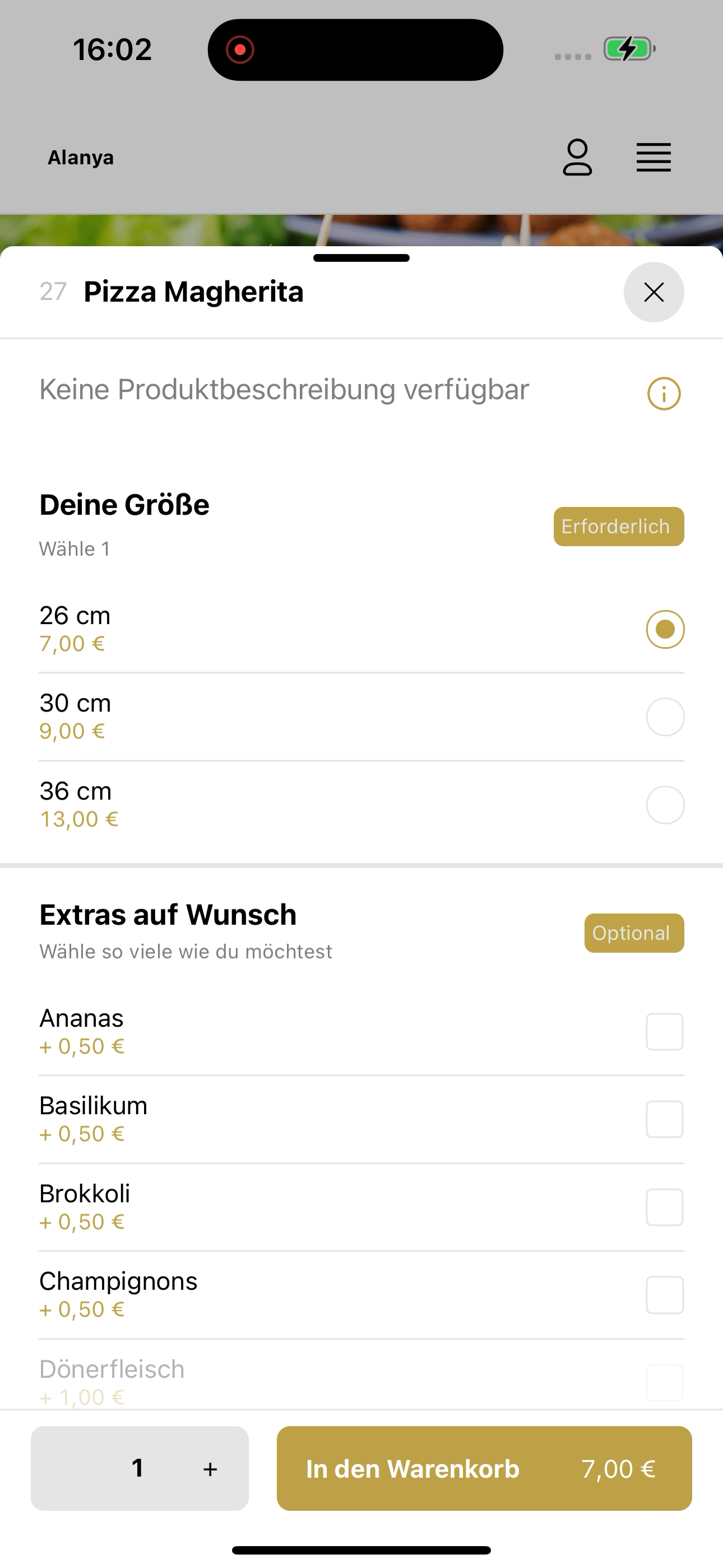 Alanya Restaurant Oberwesel screenshot 7