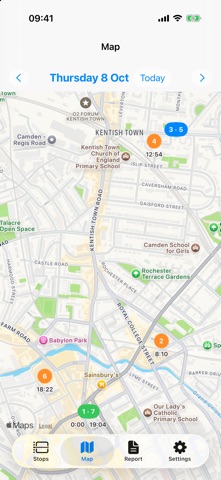 StopDiary screenshot 2