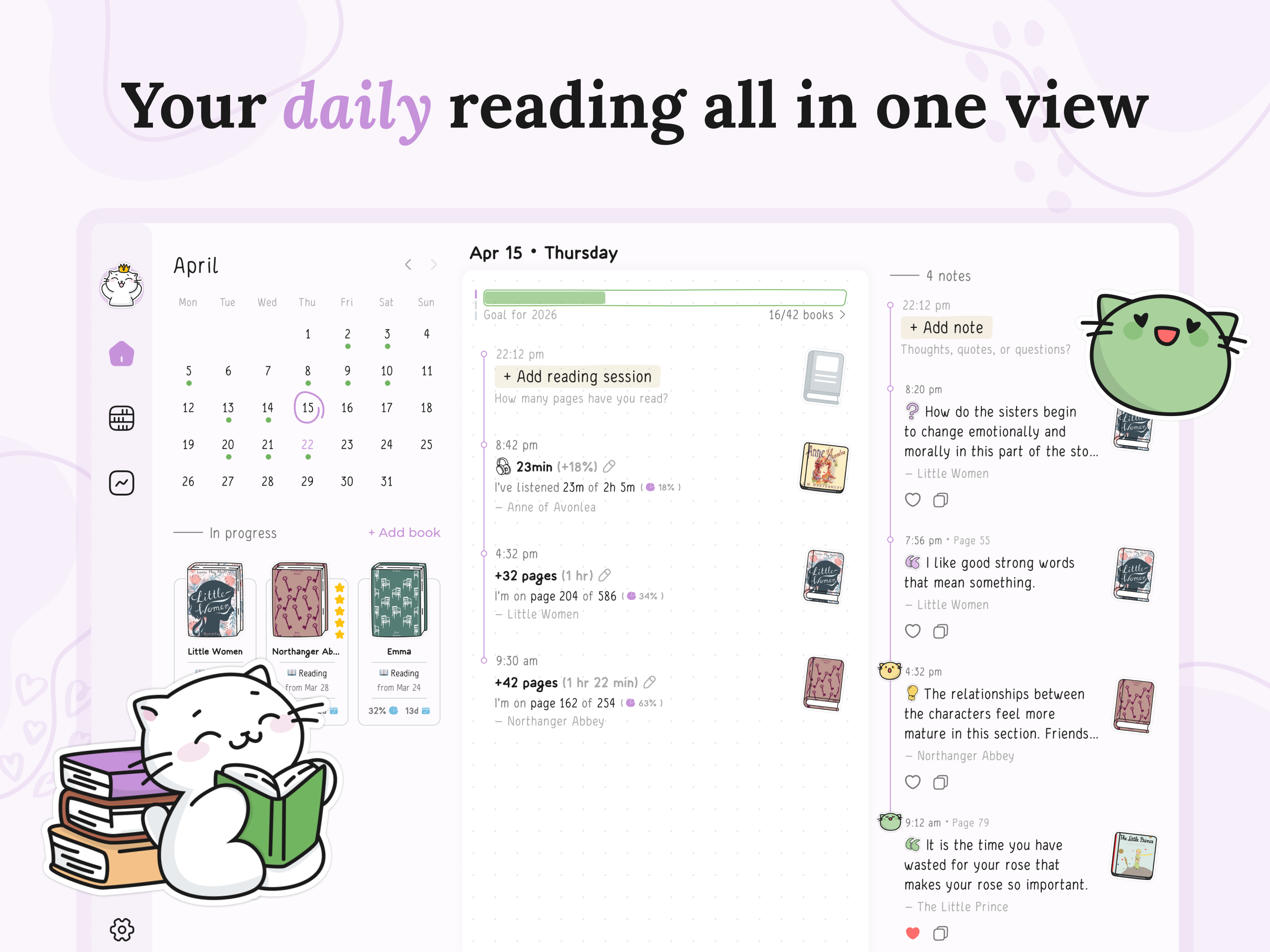 Leero: Book & Reading Tracker screenshot 9