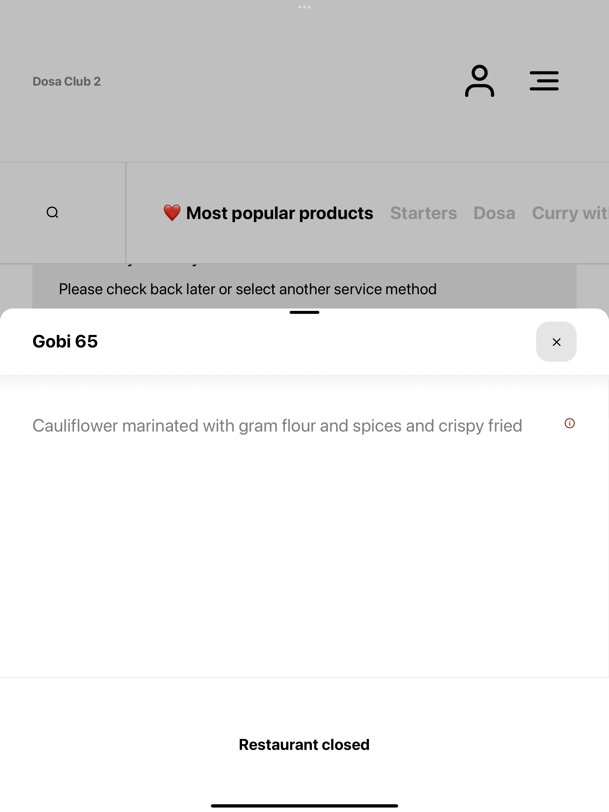 Dosa Club 2 screenshot 8