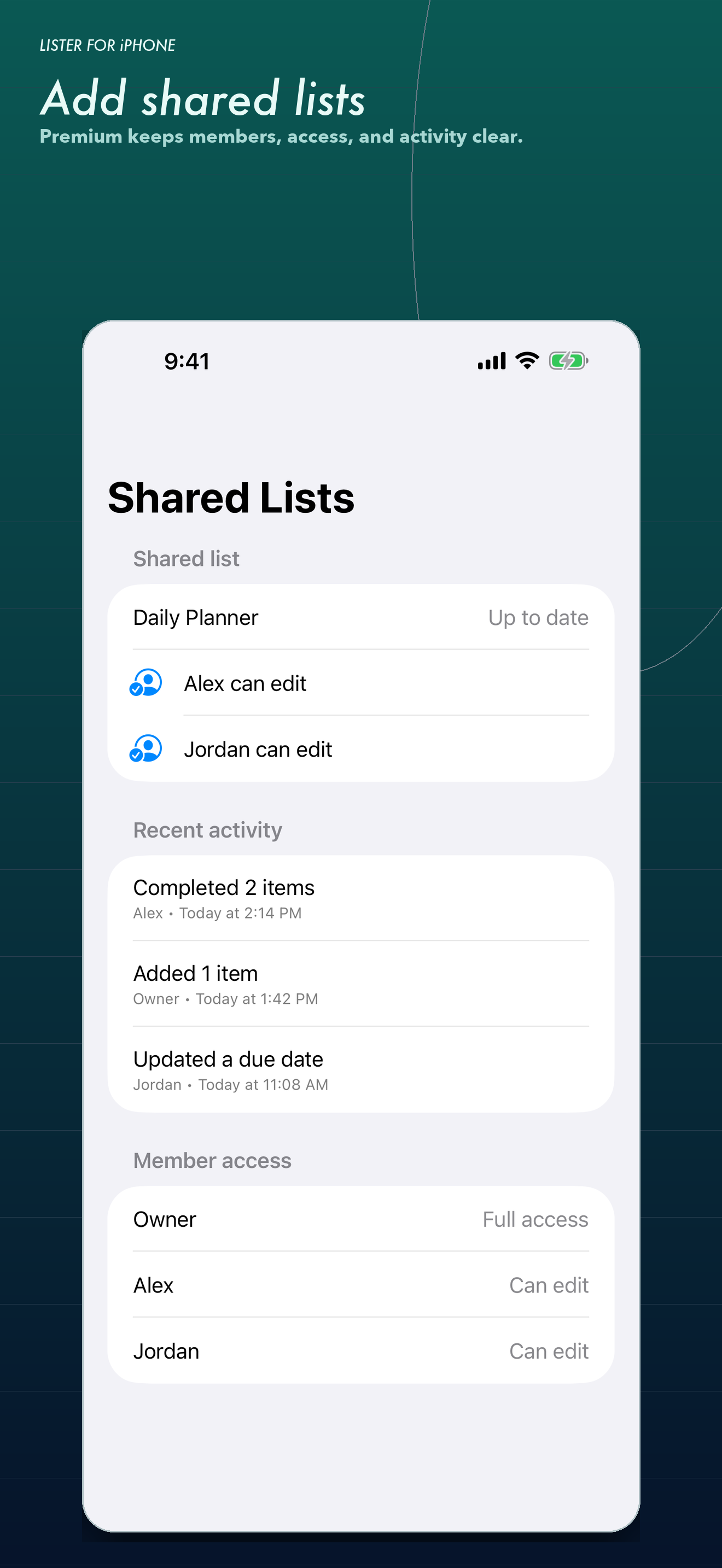 Lister: Write & Draft Notes screenshot 6