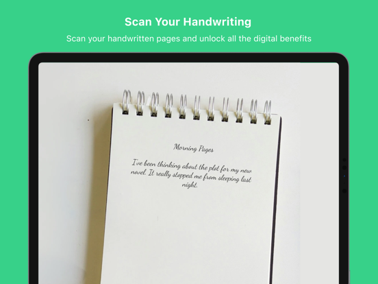 Morning Pages – Daily Journal iPad screenshot 4 - Health & Fitness app