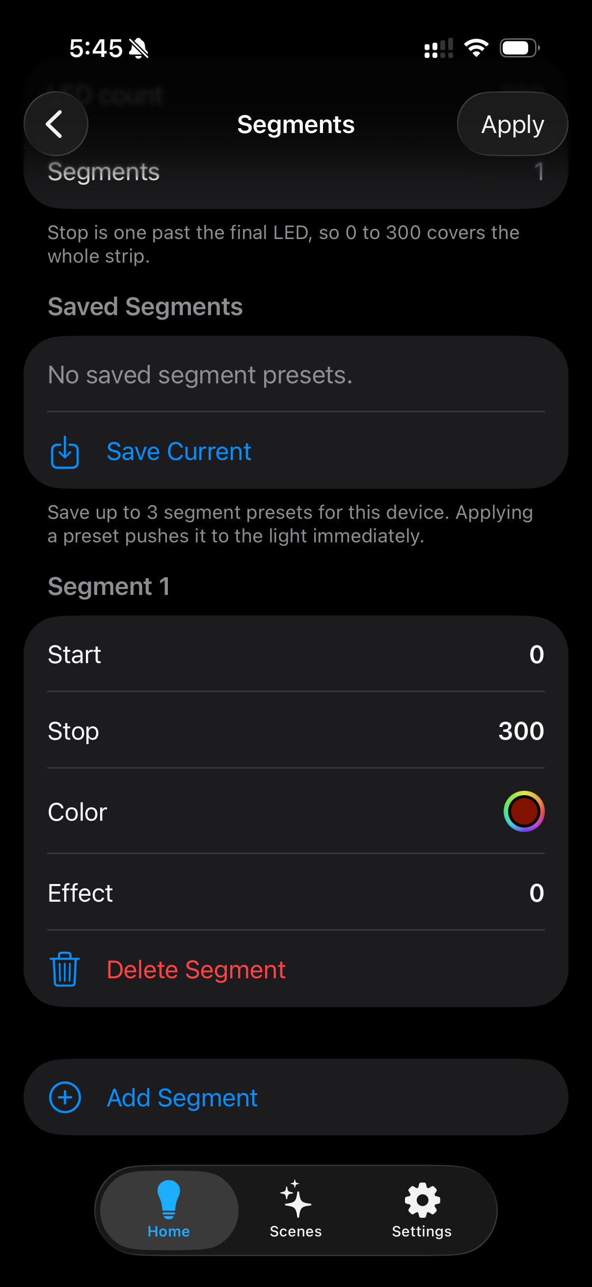 Modern WLED screenshot 4