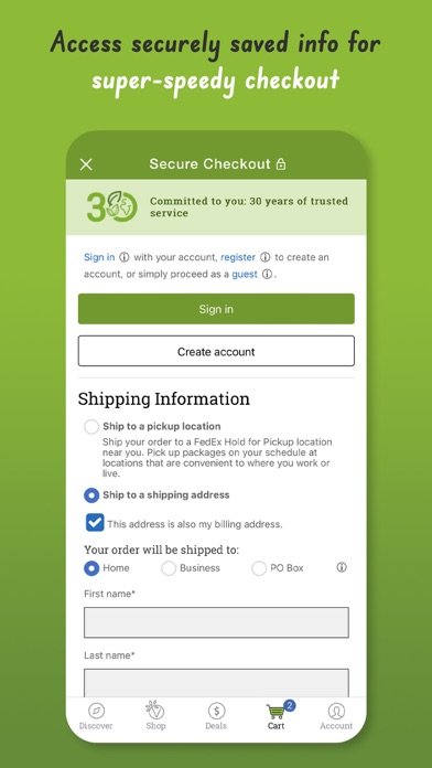 Vitacost Screenshot