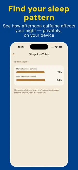 Caffeine Tracker - CoffeeLog screenshot 3