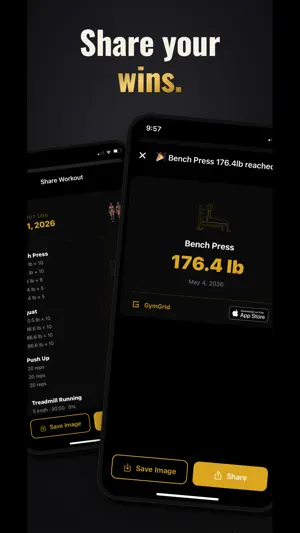Workout Tracker - GymGrid Pro screenshot 4