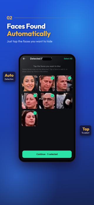 Blurize: Offline Face Blur Screenshot 2 of 5