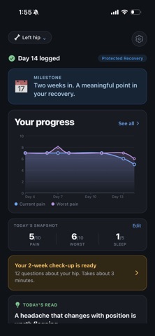 MoveAgain: Knee & Hip Recovery screenshot