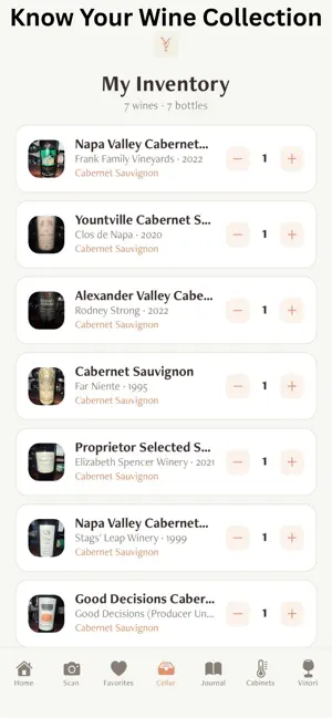 Vinori: Wine Cellar Manager screenshot 4