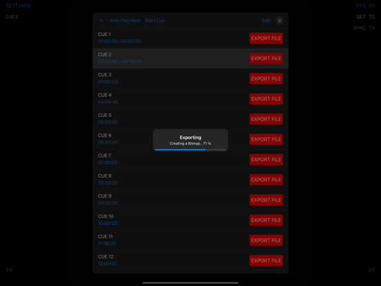 Screenshot #6 pour Timecode Gen