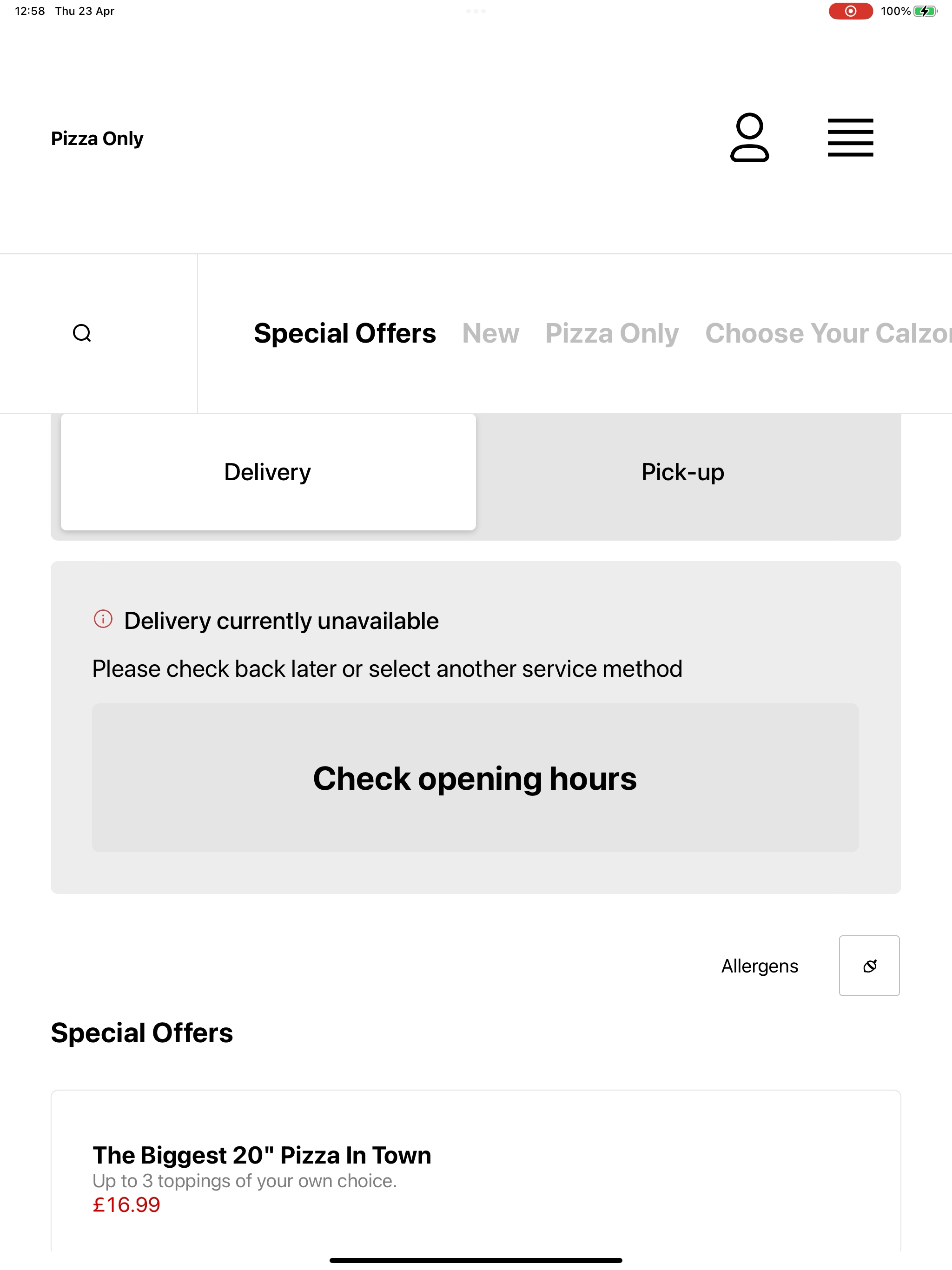 Pizza Only UK