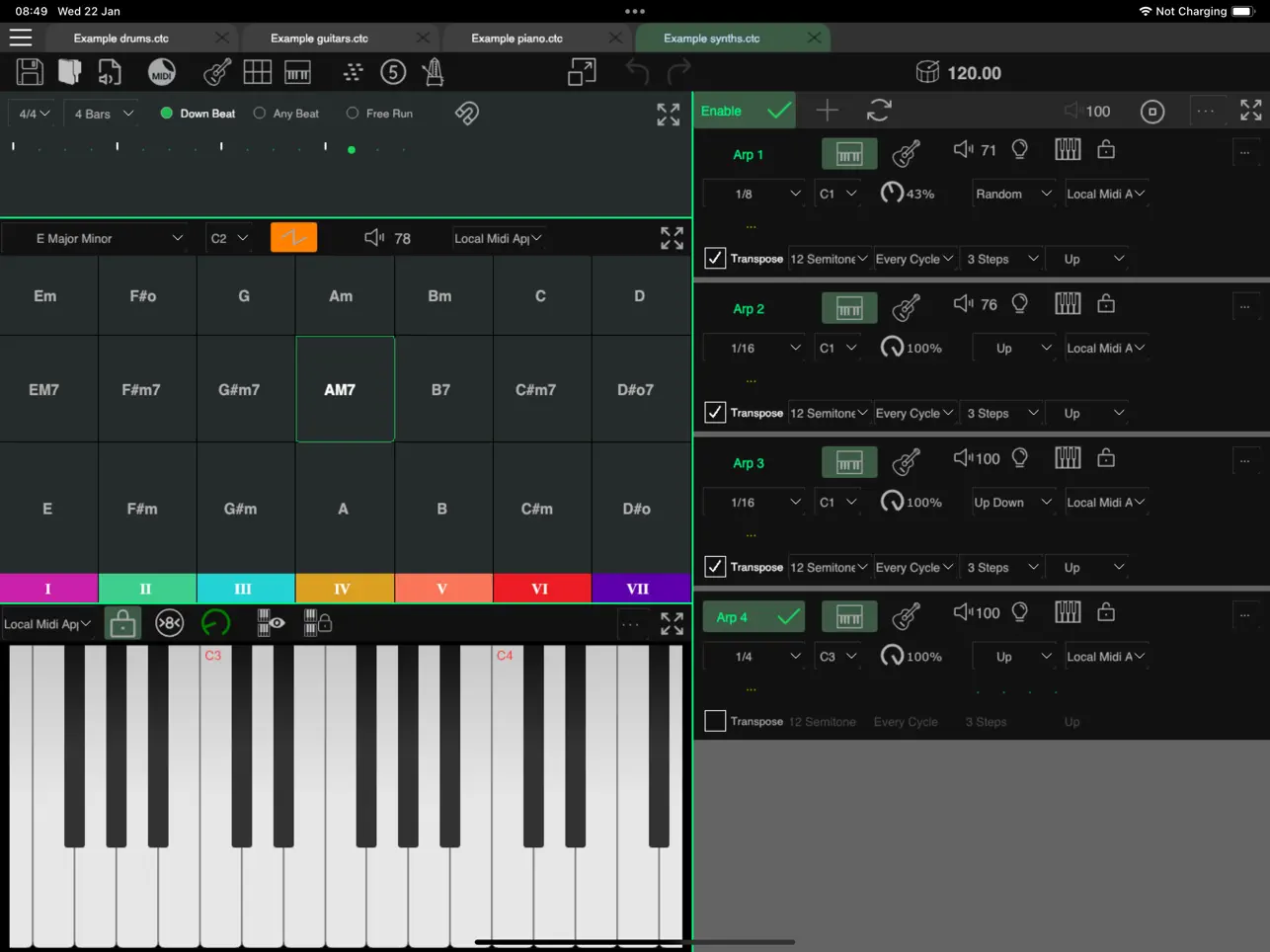 Screenshot #4 pour Chordwalk