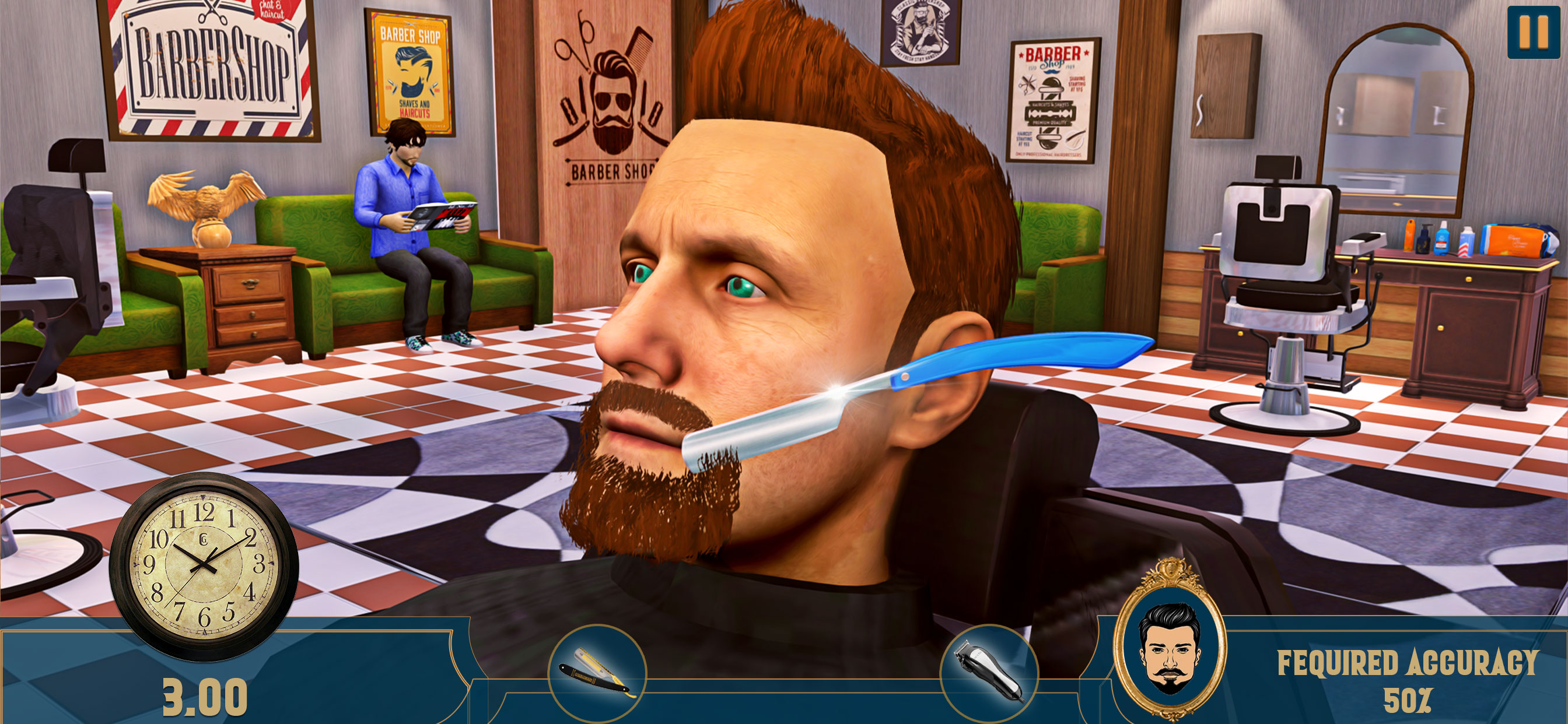 Barber Shop Haircut Master Sim