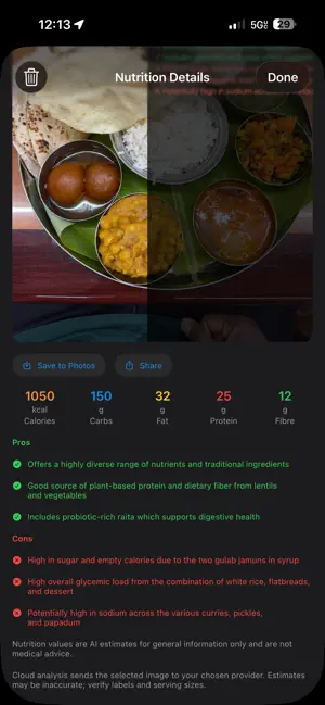 Food Scanner AI Overlay screenshot 3