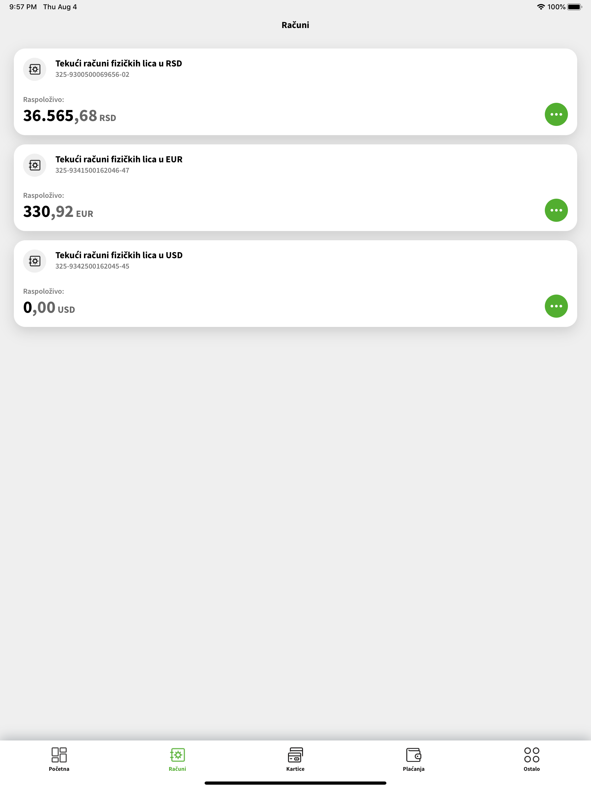 OTP m-bank screenshot 8