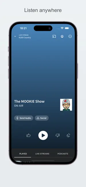 K100 Country screenshot 2